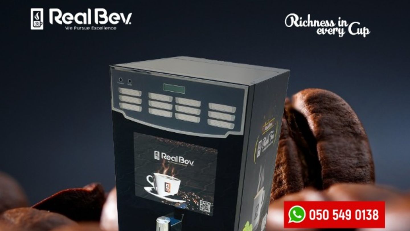Real Bev Coffee Vending Machine(Vending Machines) in Dubai Marina