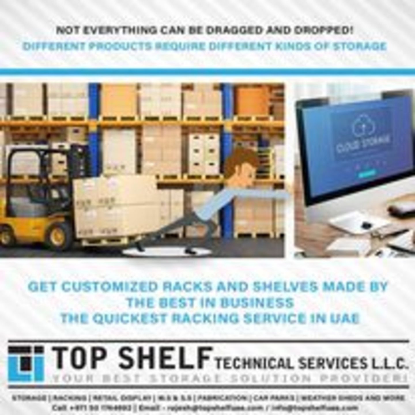 Top Shelf Technical Services(Packaging Services) in Hor Al Anz East