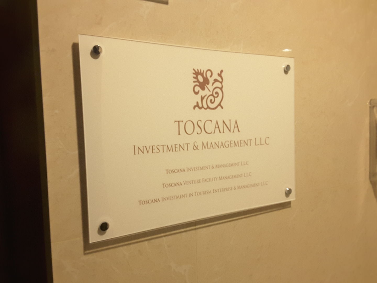 Toscana Investment In Tourist Enterprise & Management(Financial