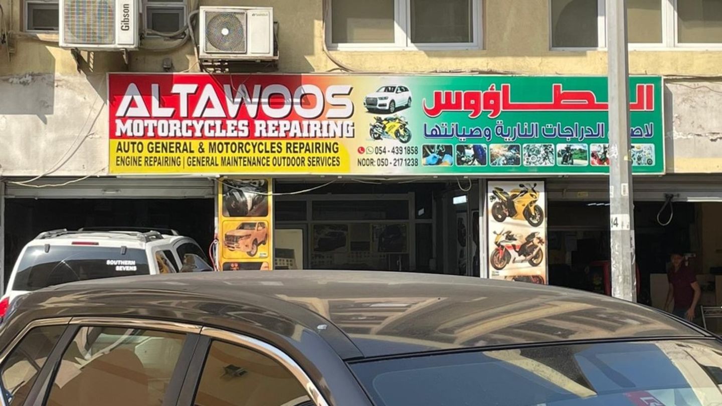 Altawoos Motorcycles Repairing(Car Assistance & Repair) in Al Karama