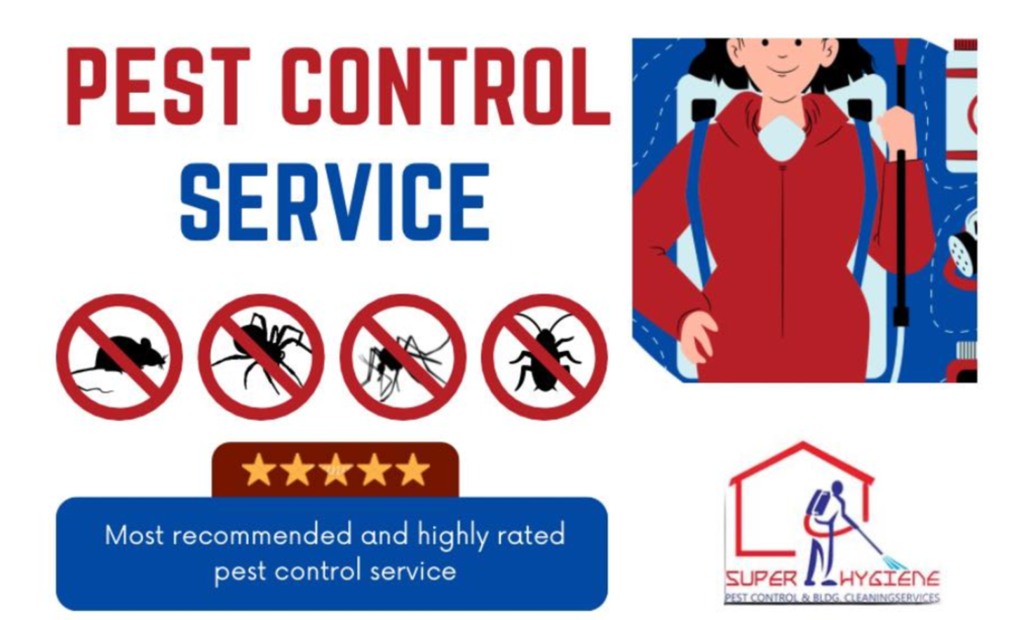 Super Hygiene Pest Control & Building Cleaning Services(Pest Control