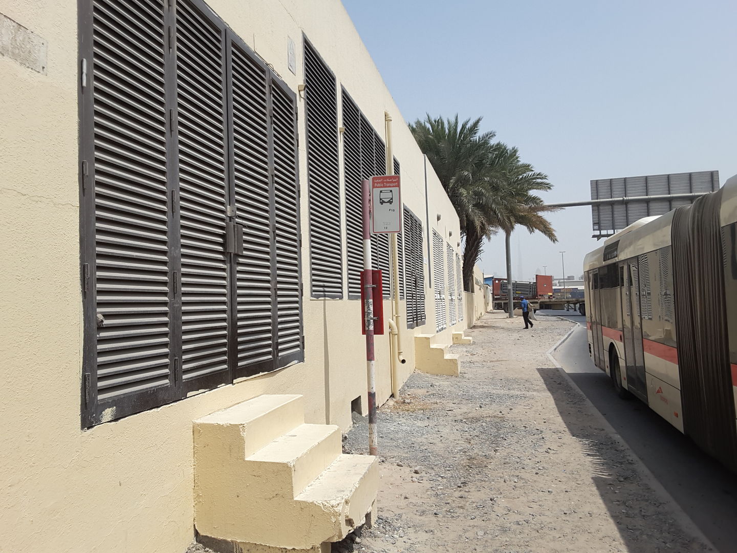 Emirates Gas Factory 2 Bus Stop(Public Transport) in Al Quoz Industrial
