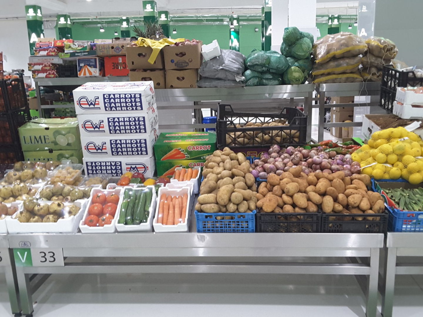 Kaf Fruits And Vegetables Stall V 33(Distributors & Wholesalers) in