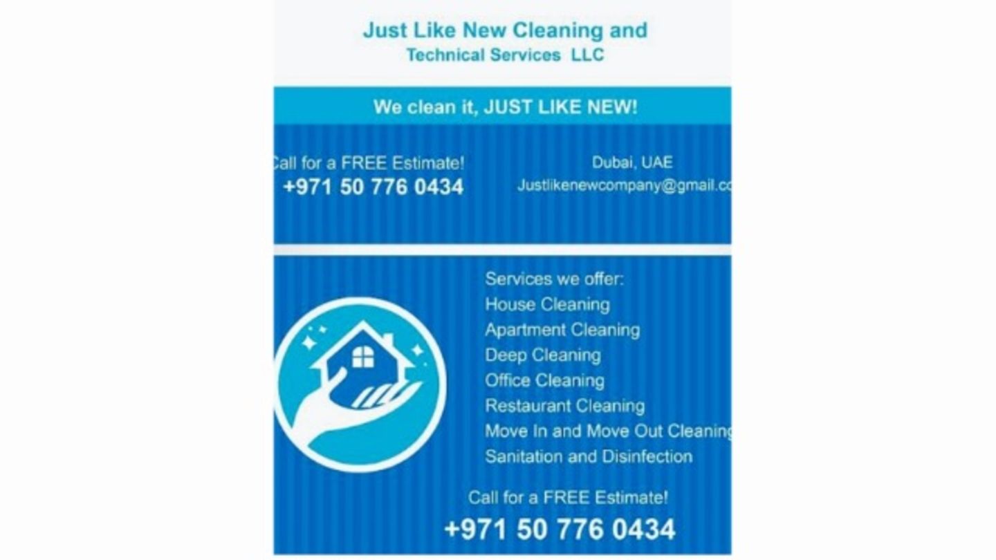 Just Like New Cleaning And Technical Services(Cleaning Services) in