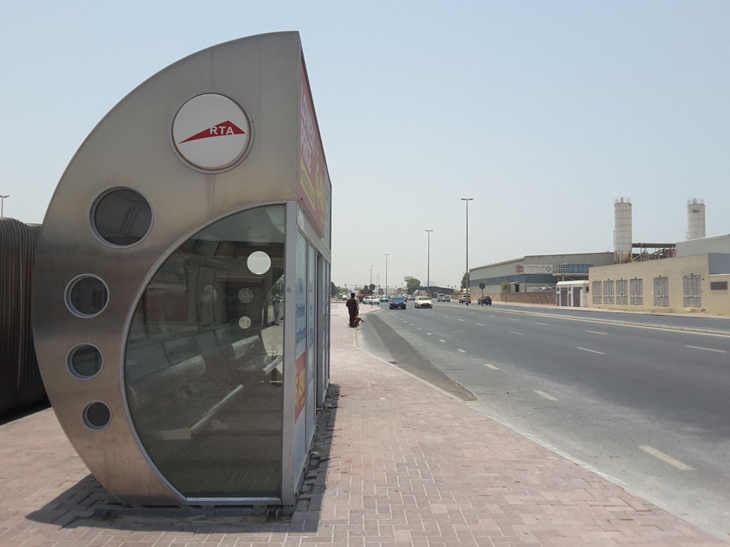 Emirates Gas Factory 1 Bus Stop(Public Transport) in Al Quoz Industrial