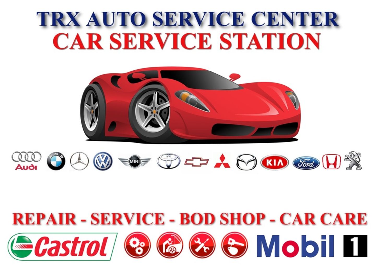 T R X Auto Service Center(Car Assistance & Repair) in Al Qusais