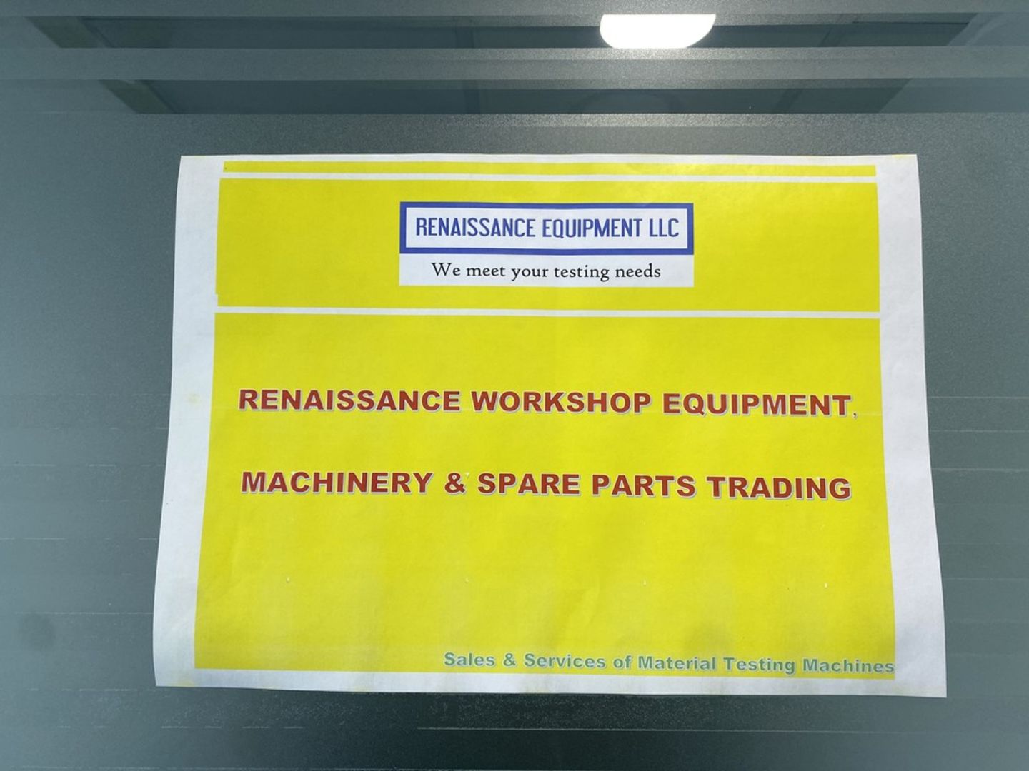 Renaissance Equipment, Machinery & Spare Parts Trading Co