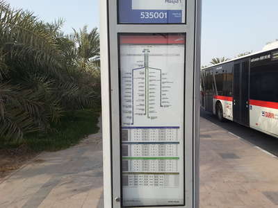 Rashid Bin Bakhait Masjid 1 bus stop(Public Transport) in Jumeirah 3 ...