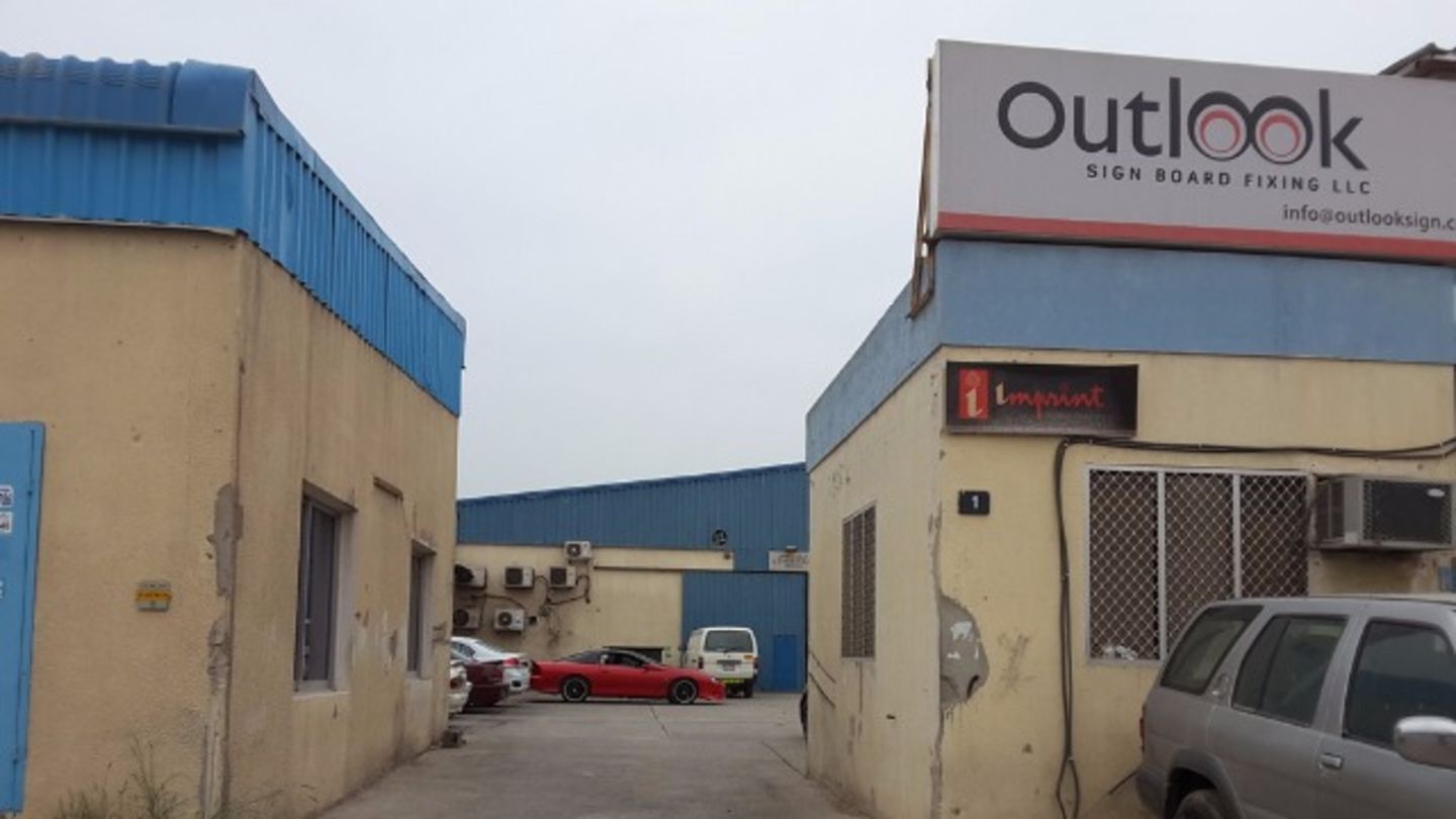 Outlook Sign Board Fixing(Advertising & Design Agency) in Al Qusais